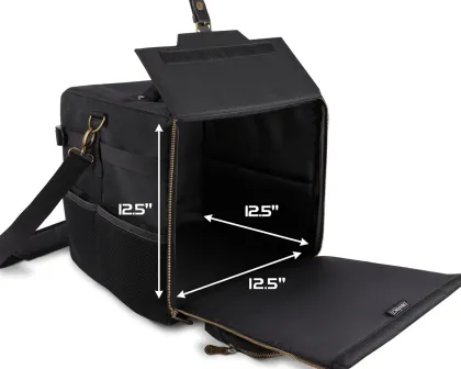 ENHANCE - Game Box Shoulder Bag: Black