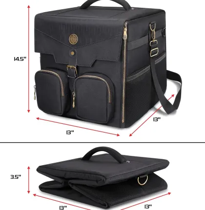 ENHANCE - Game Box Shoulder Bag: Black