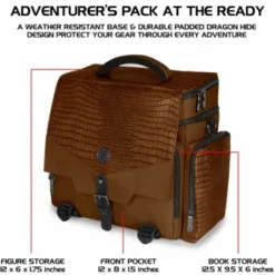 ENHANCE - RPG Adventurer's Bag Collector's Edition: Brown