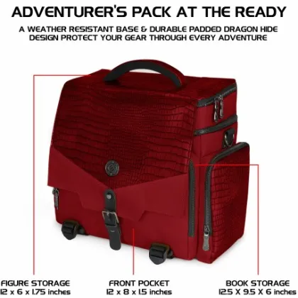 ENHANCE - RPG Adventurer's Bag Collector's Edition: Red