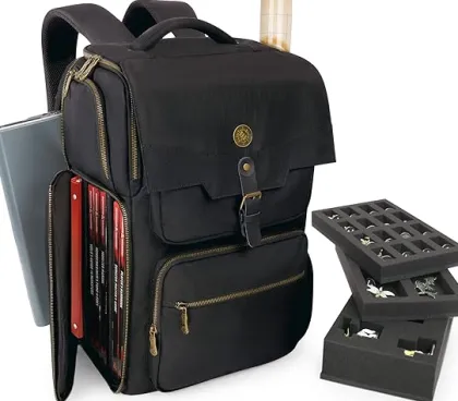 ENHANCE - RPG Game Master's Campaign Backpack: Black