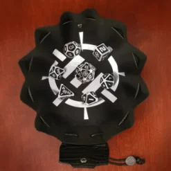 ENHANCE - RPG Metal Dice Set Collector's Edition: Black (7-delig)