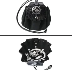 ENHANCE - RPG Metal Dice Set Collector's Edition: Black (7-delig)