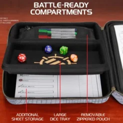 ENHANCE - RPG Organizer Case Collector's Edition: Silver