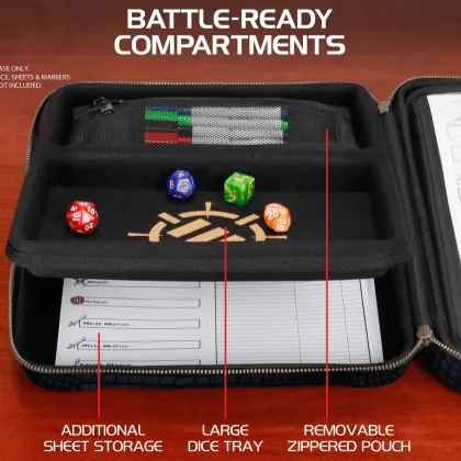 ENHANCE - RPG Organizer Case Collector's Edition: Black