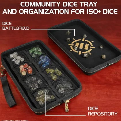 ENHANCE - RPG Organizer Case & XL Rolling Tray