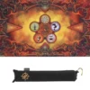 ENHANCE - Stitched Edge Playmat: Flames