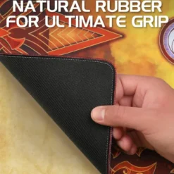 ENHANCE - Stitched Edge Playmat: Flames