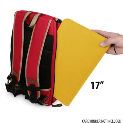 ENHANCE - Trading Card Full-Size Backpack Designer Edition: Red
