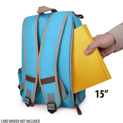 ENHANCE - Trading Card Mid-Size Backpack Designer Edition: Blue