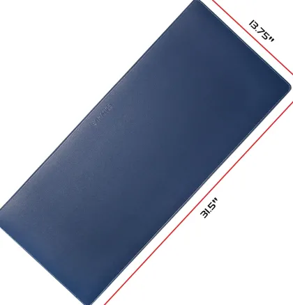 ENHANCE - XXL Faux Leather Playmat: Blue