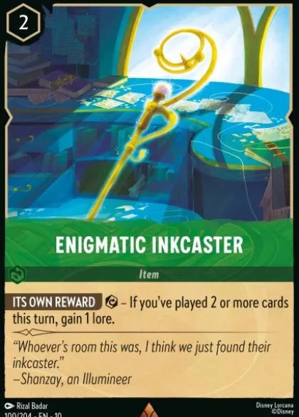 Enigmatic Inkcaster - Whispers in the Well
