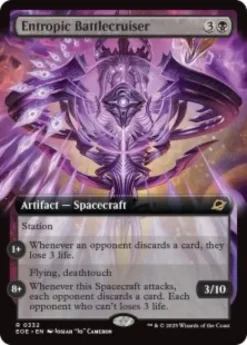 Entropic Battlecruiser (extended art) - Edge of Eternities Varianten