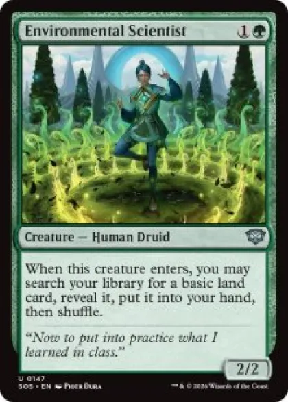 Environmental Scientist (foil) - Secrets of Strixhaven