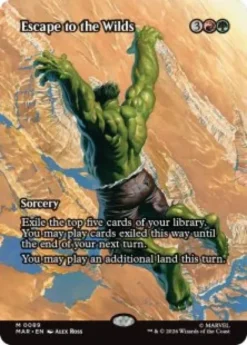 Escape to the Wilds (#89) (borderless) - Marvel