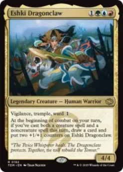 Eshki Dragonclaw (foil) - Tarkir: Dragonstorm