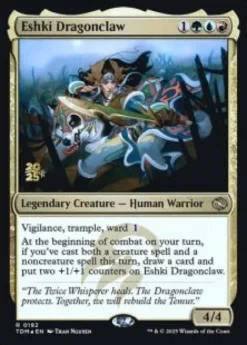 Eshki Dragonclaw (foil) - Tarkir: Dragonstorm Prerelease Promo's