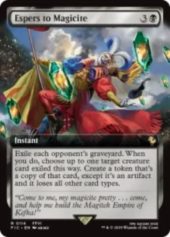 Espers to Magicite (extended art) - Final Fantasy Commander Varianten