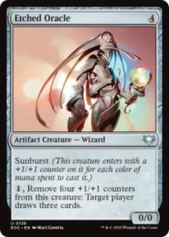 Etched Oracle - Edge of Eternities Commander