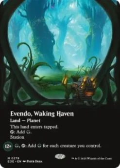 Evendo, Waking Haven (#279) (foil) (borderless) - Edge of Eternities Varianten