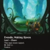 Evendo, Waking Haven (#374) (galaxy foil) (borderless) - Edge of Eternities
