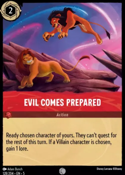 Evil Comes Prepared - Shimmering Skies