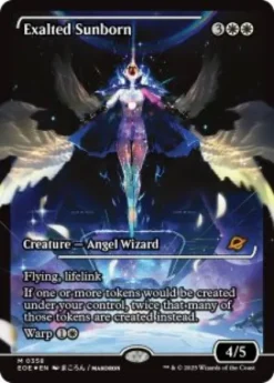 Exalted Sunborn (#358) (foil) (showcase) - Edge of Eternities Varianten