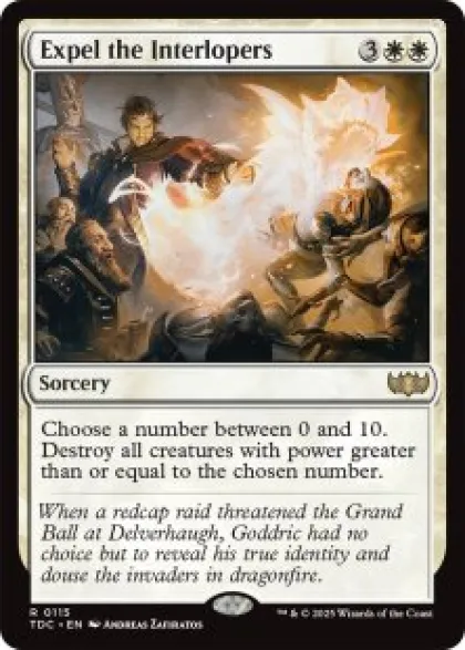Expel the Interlopers - Tarkir: Dragonstorm Commander