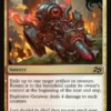 Explosive Getaway (foil) - Aetherdrift Planeswalker Stamped