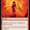Explosive Shot (#236) (foil) - Avatar: The Last Airbender Eternal