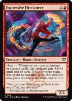 Expressive Firedancer (foil) - Secrets of Strixhaven