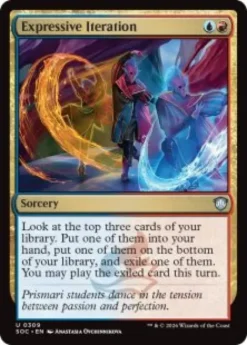 Expressive Iteration - Secrets of Strixhaven Commander