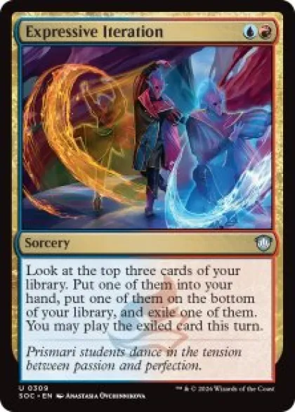 Expressive Iteration - Secrets of Strixhaven Commander