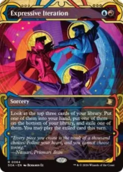 Expressive Iteration (#064) (showcase) - Secrets of Strixhaven Mystical Archive