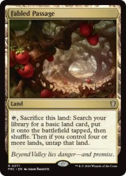Fabled Passage - Reality Fracture Commander