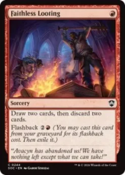 Faithless Looting - Secrets of Strixhaven Commander