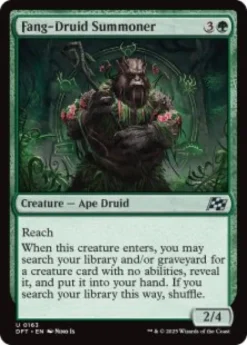 Fang-Druid Summoner (foil) - Aetherdrift