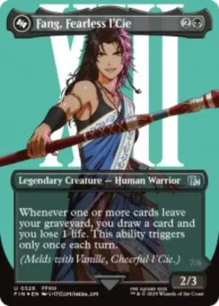 Fang, Fearless l'Cie (#526) (surge foil) (borderless) - Final Fantasy Varianten