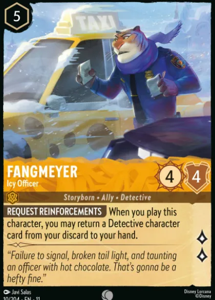 Fangmeyer, Icy Officer (foil) - Winterspell