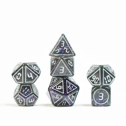FanRoll - Dice Set: Framed Void (7-delig)
