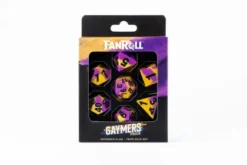 Fanroll - Dice Set Gaymers Pride: Intersex Flag (7-delig)