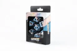 Fanroll - Dice Set Gaymers Pride: Transgender Flag (7-delig)