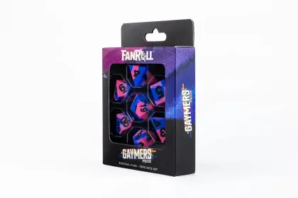 Fanroll - Dice Set Gaymers Pride: Bisexual Flag (7-delig)
