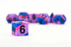 Fanroll - Dice Set Gaymers Pride: Bisexual Flag (7-delig)