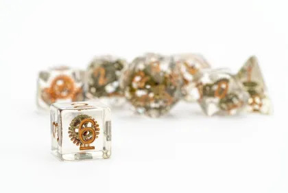 FanRoll - Dice Set: Gear (7-delig)