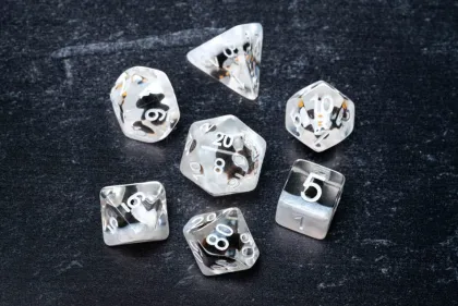 FanRoll - Dice Set: Penguin (7-delig)