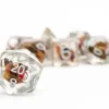 FanRoll - Dice Set: Rose (7-delig)