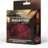 FanRoll - Dragon Storm Velvet Compartment Dice Bag: Red Dragon Scales