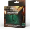 FanRoll - Dragon Storm Velvet Compartment Dice Bag: Green Dragon Scales
