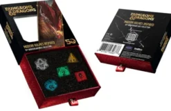 FanRoll Dungeons and Dragons - 50th Anniversary Dice Set: Modern Holmes Inspired (5-delig)
